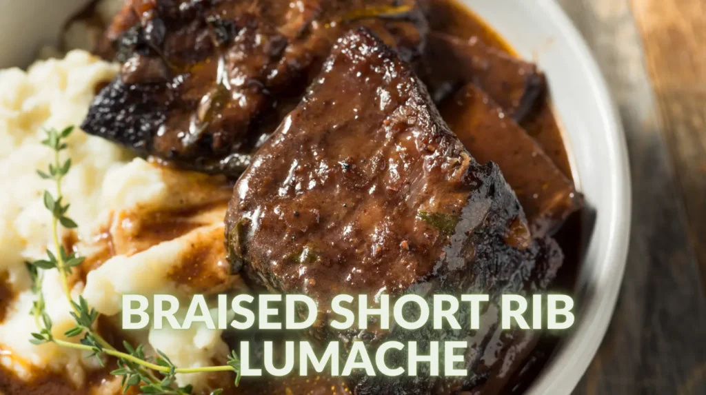 Braised Short Rib Lumache Braised Short Rib Lumache